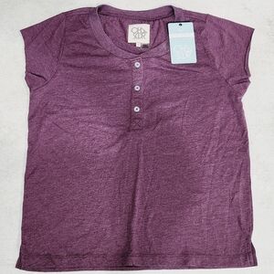 CHA SOR SS zhenley Tee Size Small Brandy New